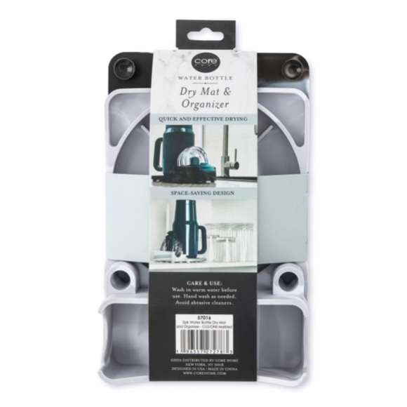 2pk Tumbler/Water Bottle Dry Mat and Organizer - Picture 5 of 5